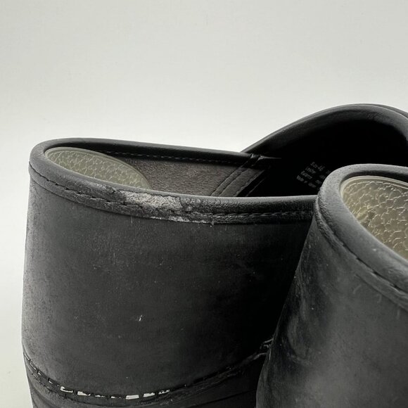 Dansko Classic Black Leather Clogs | Versatile for Any Occasion - Picture 7 of 11